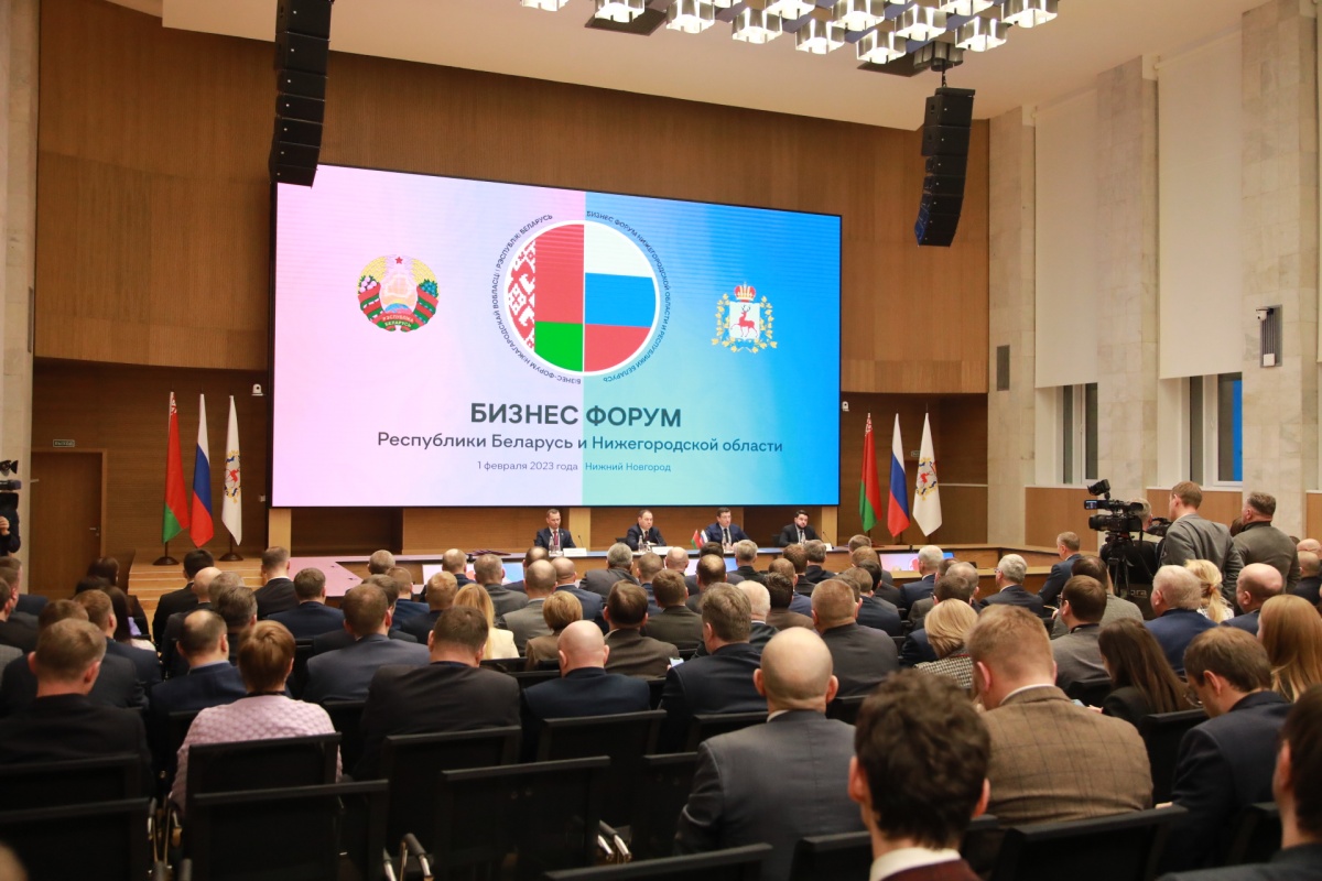 Нижегородская область заключила соглашения на 1 млрд рублей с Республикой Беларусь 